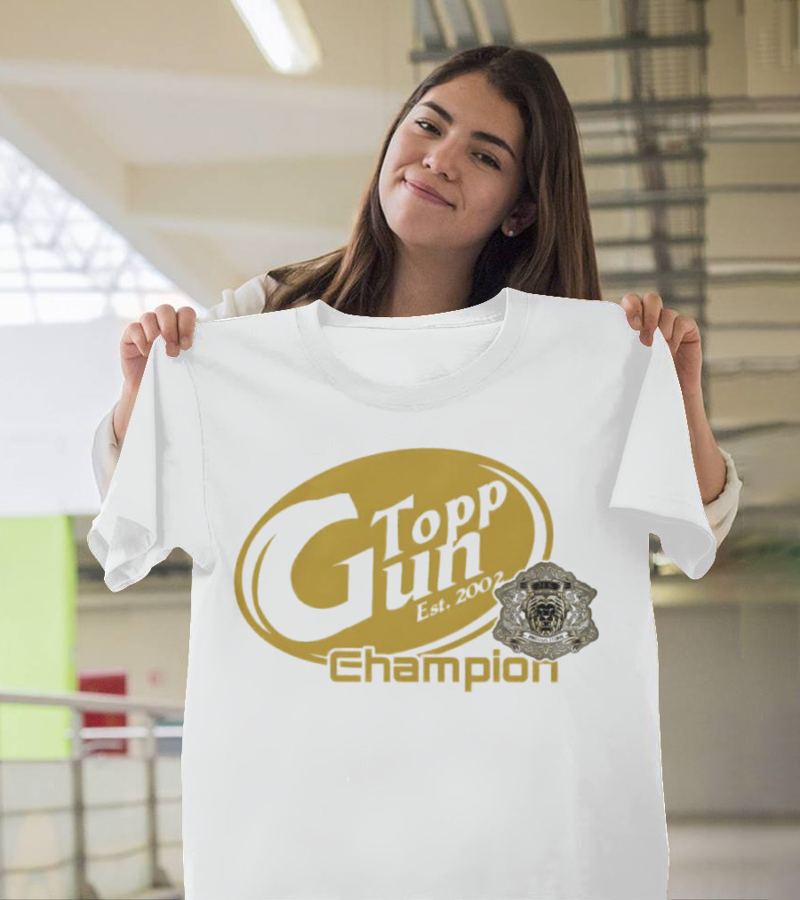 Topp Gun Champion Est. 2002 T-Shirt