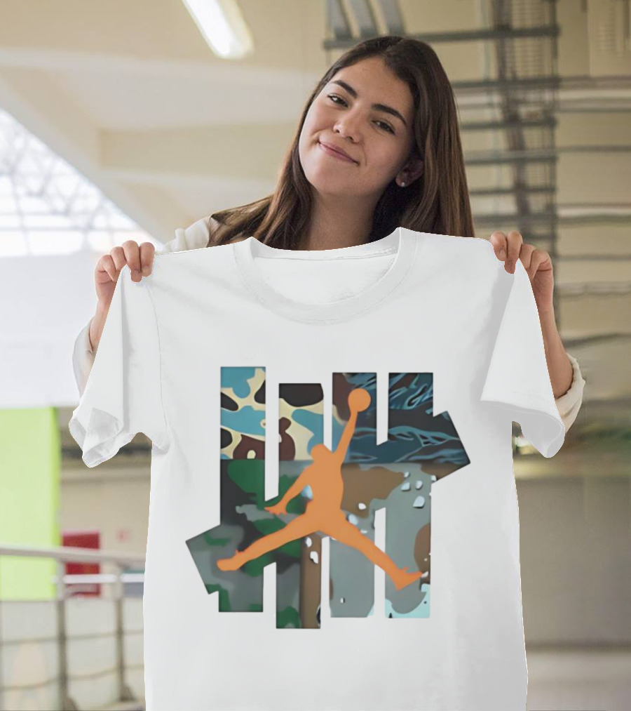 Luka Doncic Jordan x Undefeated Camo Jumpman Be More Prepared Than Anyone Else T-Shirt