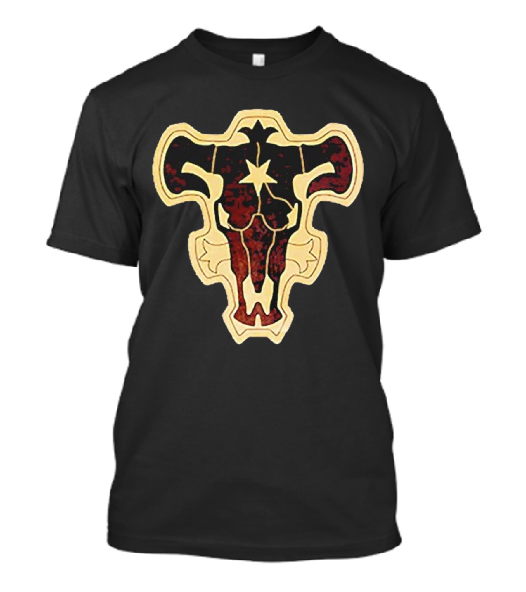 Zora Ideale Black Bull Symbol Black Clover Series T-Shirt