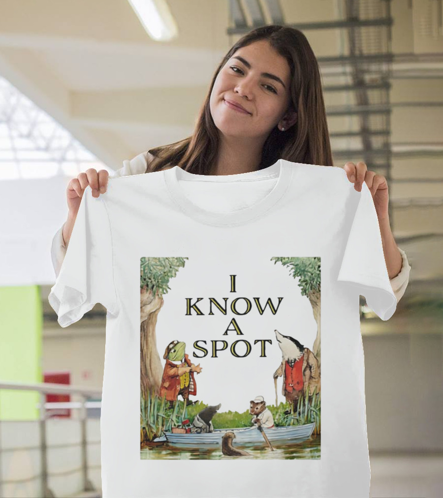 I Know A Spot Animals By The River With Friends T-Shirt