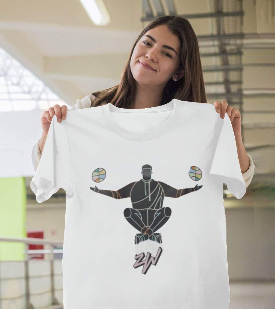 NEW Jordan Zion Meditation Basketball Icon ZW T-Shirt