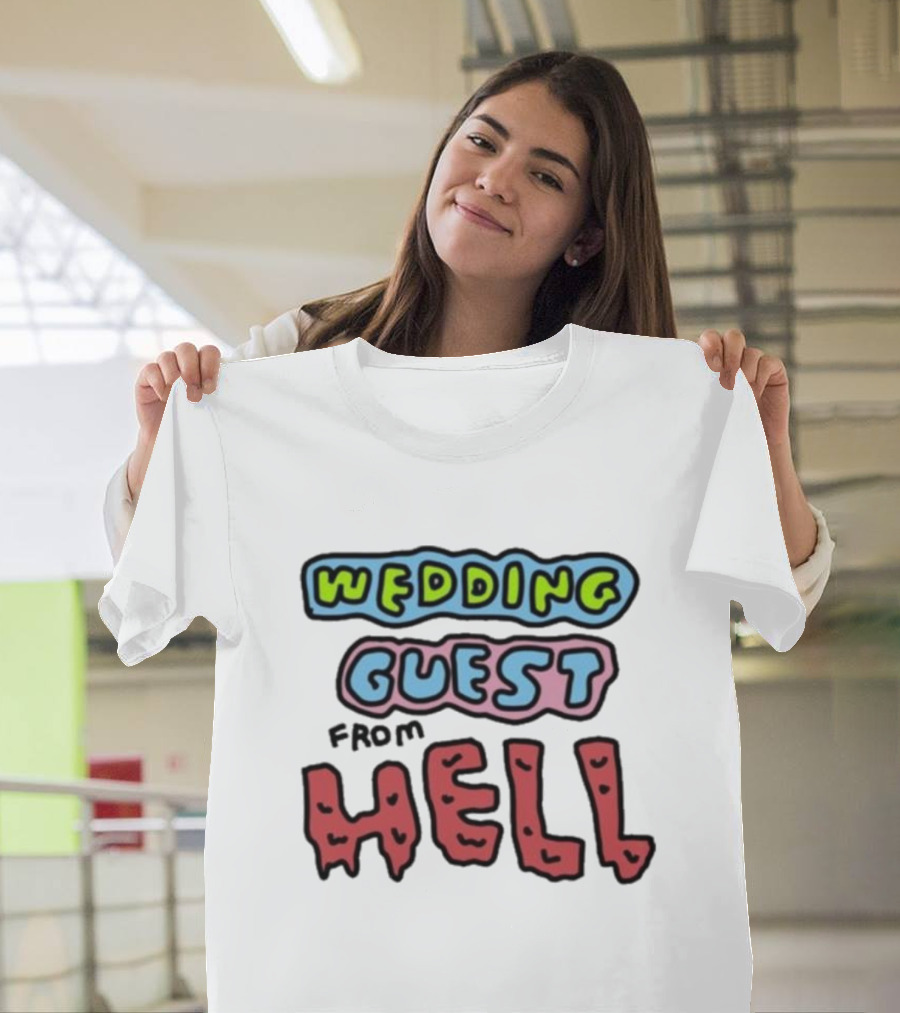 Wedding Guest From Hell Blocky T-Shirt