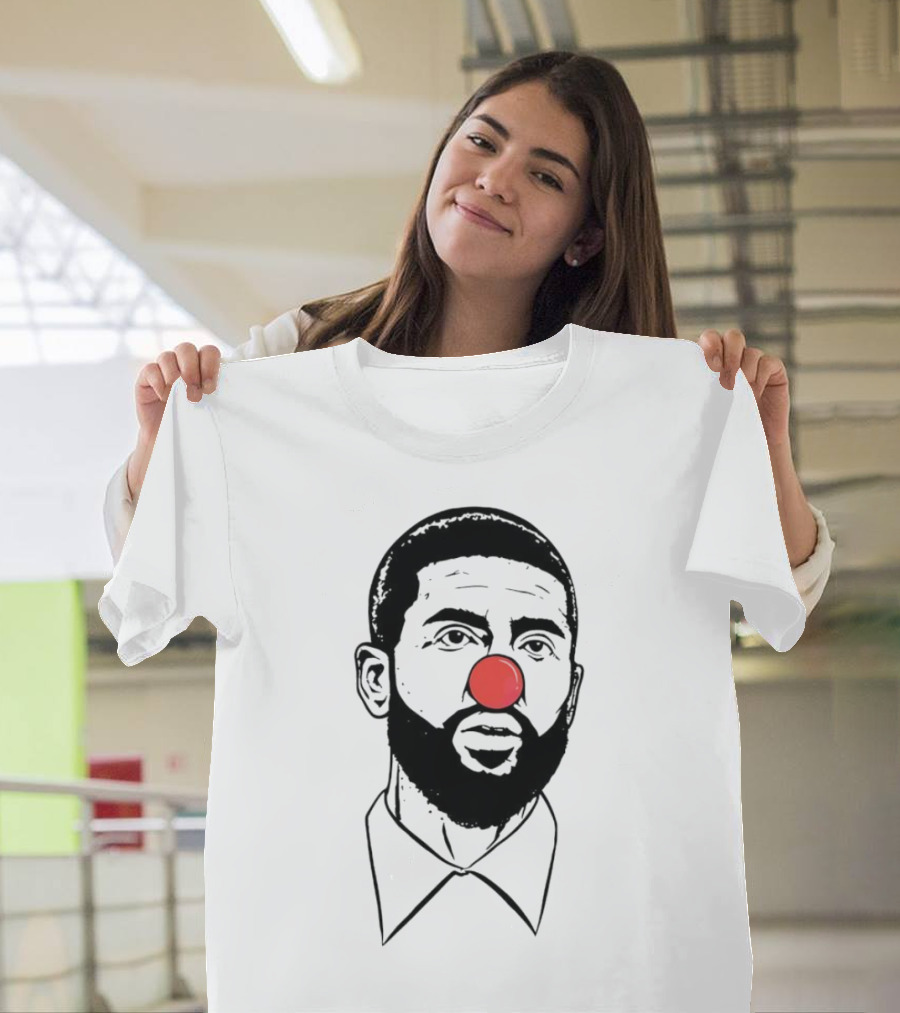 Kyrie Irving Clown Nose Basketball Player T-Shirt