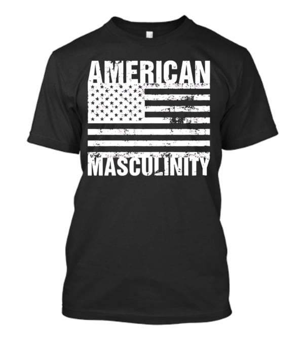 American Masculinity USA Flag T-Shirt