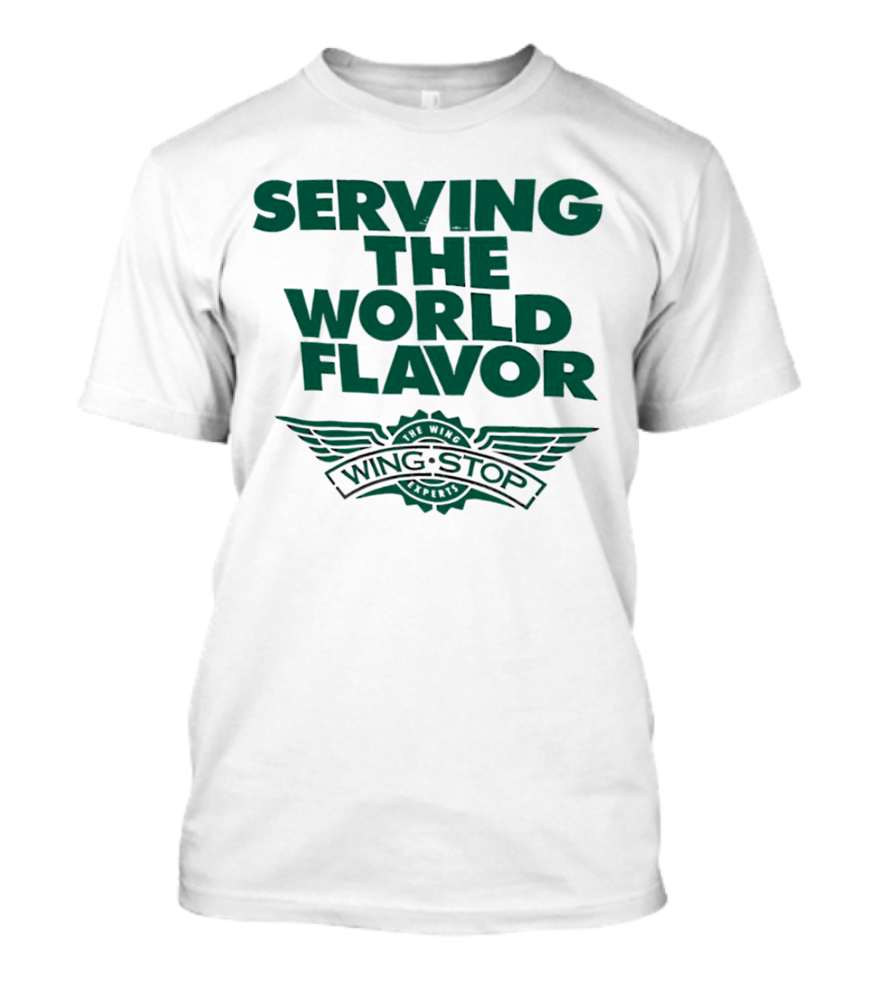 Serving The World Flavor Wingstop Wings Of The World T-Shirt