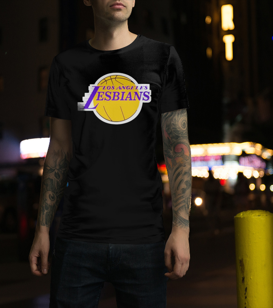 Los Angeles Lesbians Basketball T-Shirt