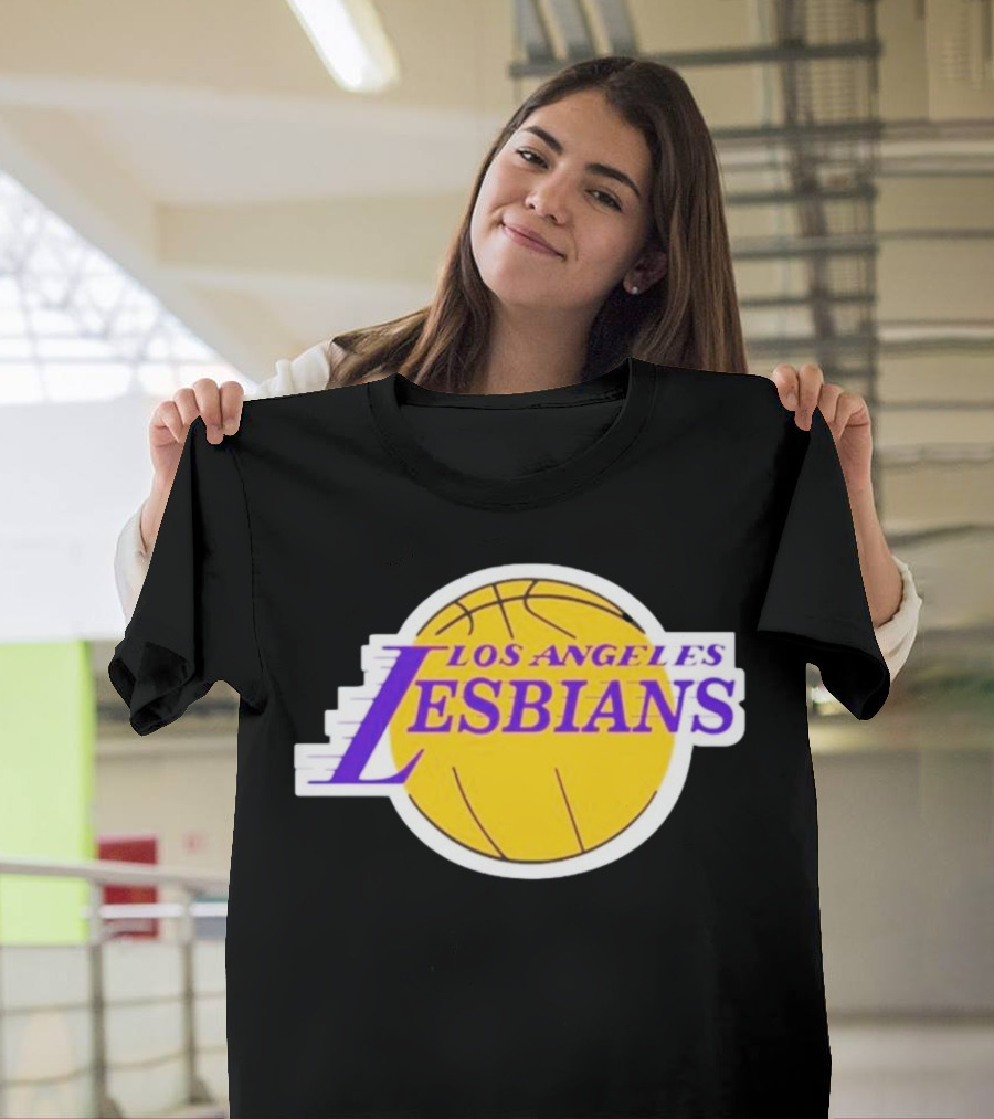 Los Angeles Lesbians Basketball T-Shirt