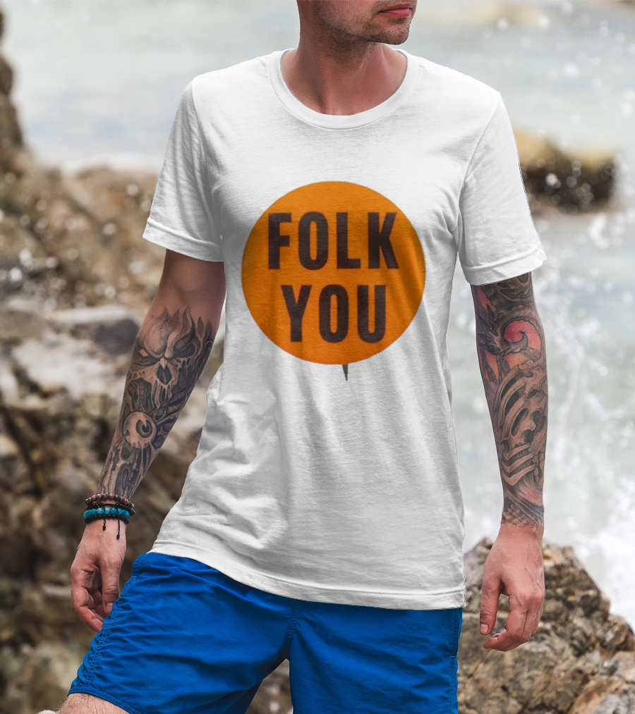 Weird Walk X Tsptr Folk You Badge T-Shirt
