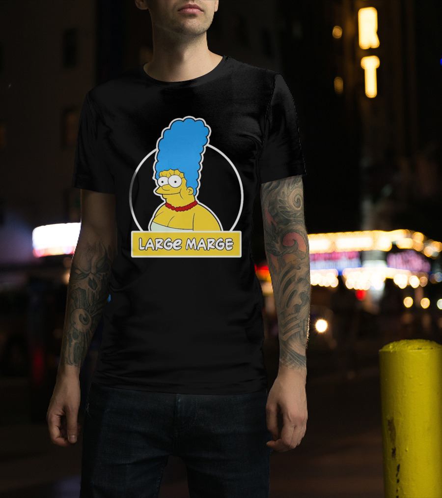 Large Marge Cartoon Character Design Justin Danger Nunley T-Shirt