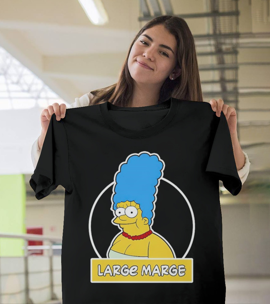 Large Marge Cartoon Character Design Justin Danger Nunley T-Shirt