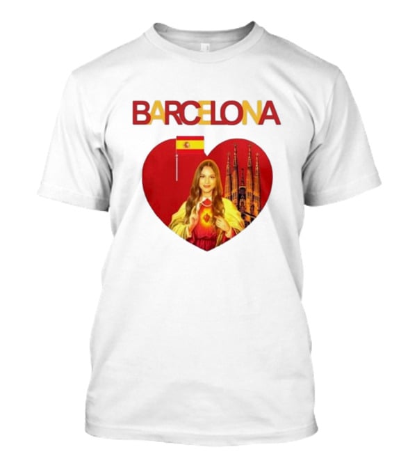 Barcelona Olivia Rodrigo Jesus Spain Iconic T-Shirt
