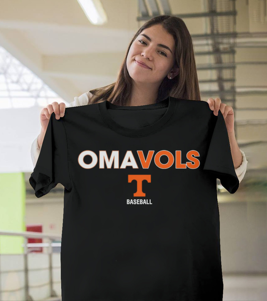 Omavols Tennessee Volunteers Baseball T-Shirt