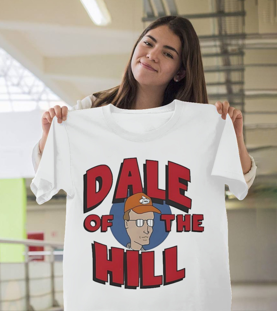 Dale Gribble Dale of the Hill Cartoon Graphics T-Shirt
