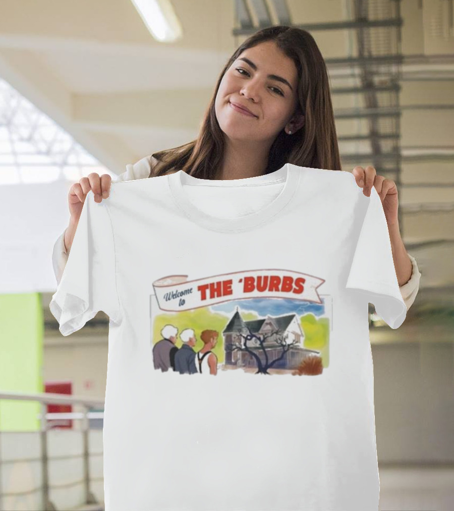 Welcome to The 'Burbs Mysterious House Scene T-Shirt
