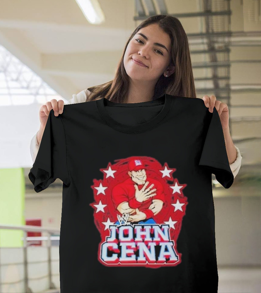 WWE John Cena Cartoon Stars T-Shirt