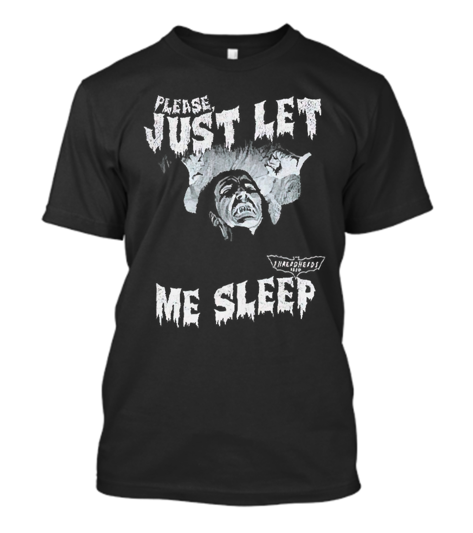 Please Just Let Me Sleep Dracula With Classic Horror T-Shirt