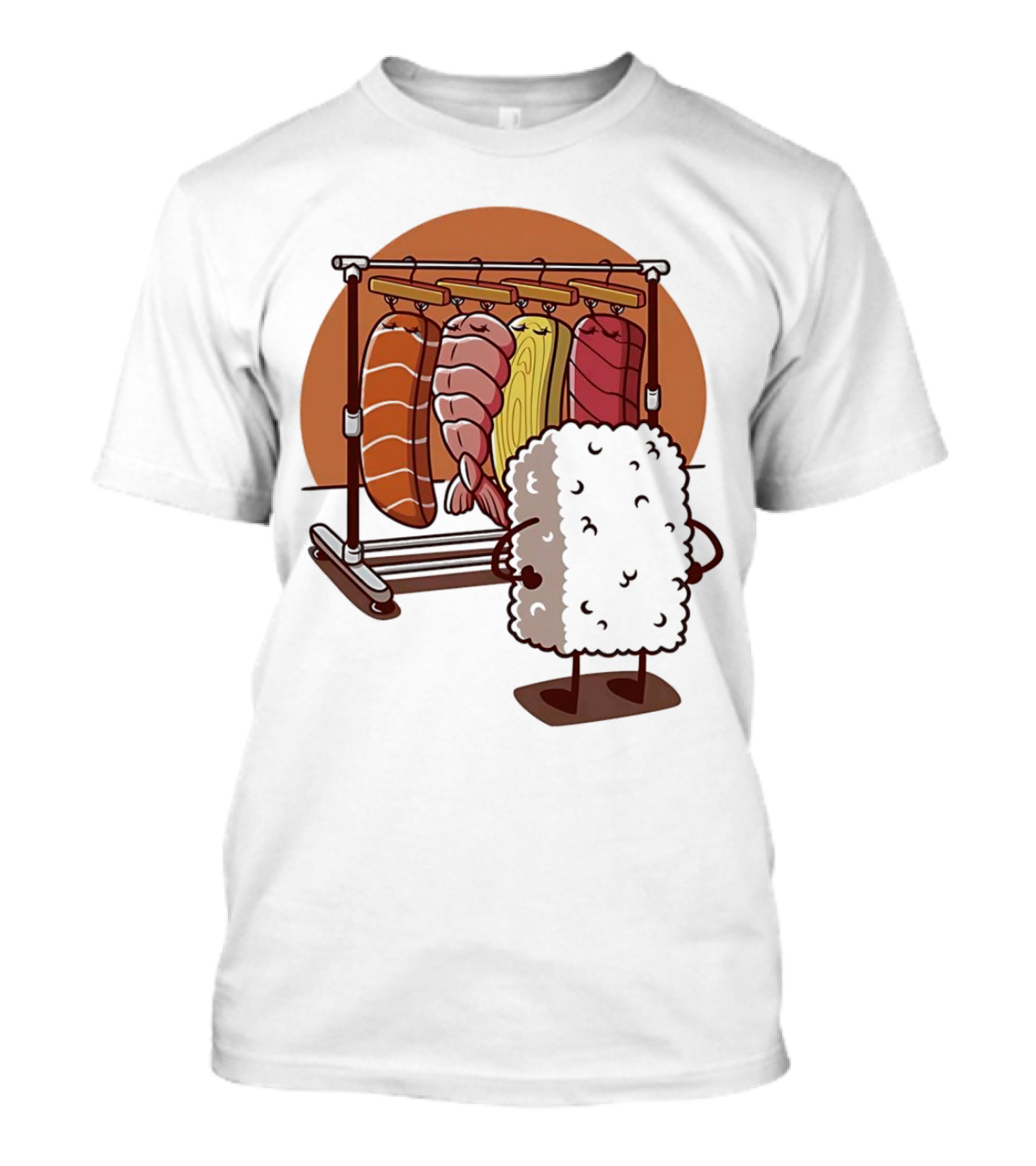 Sushi Wardrobe Nigiri Fashion Choices T-Shirt