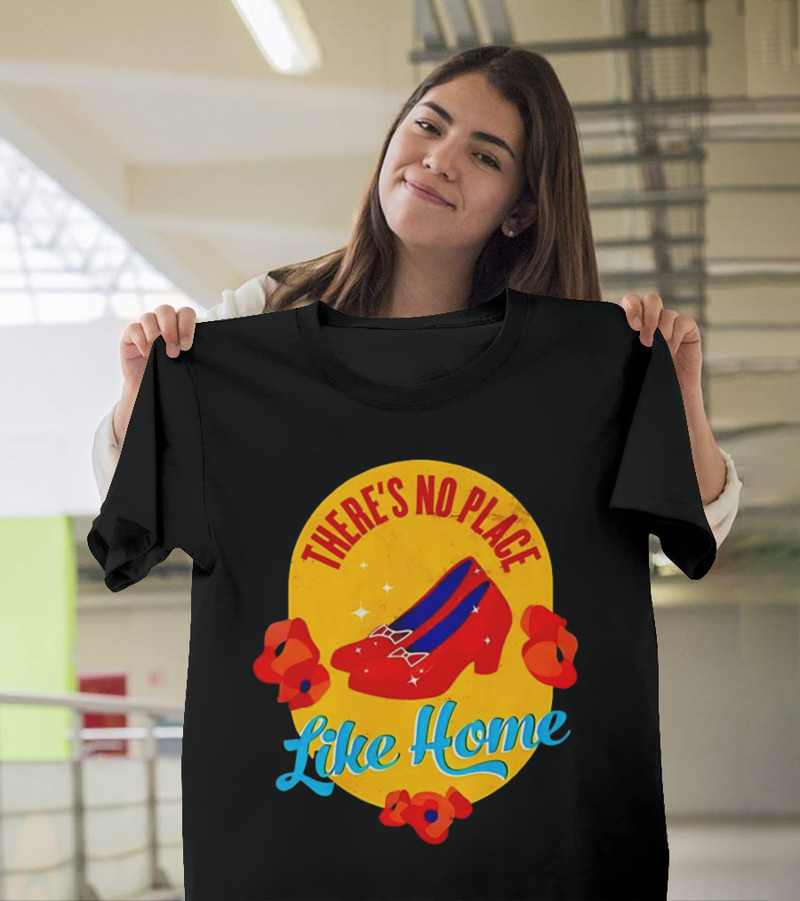 There's No Place Like Home Red Shoes Vintage T-Shirt