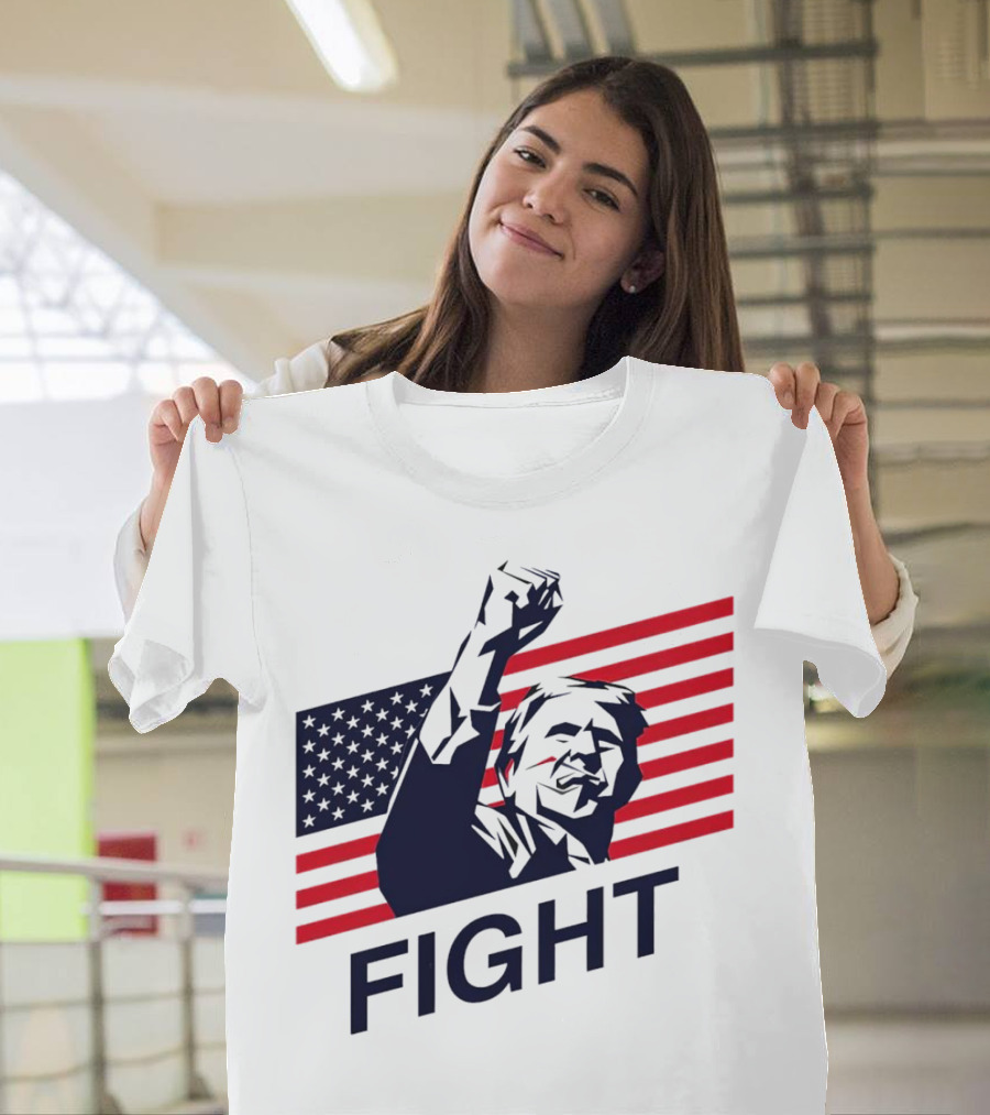 Fight American Flag Patriot T-Shirt