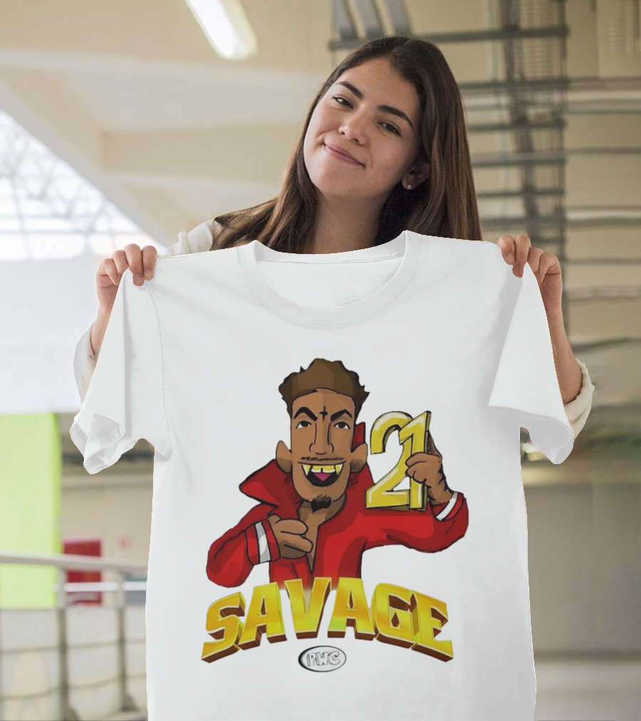 Savage 21 PWC Cartoon Character T-Shirt