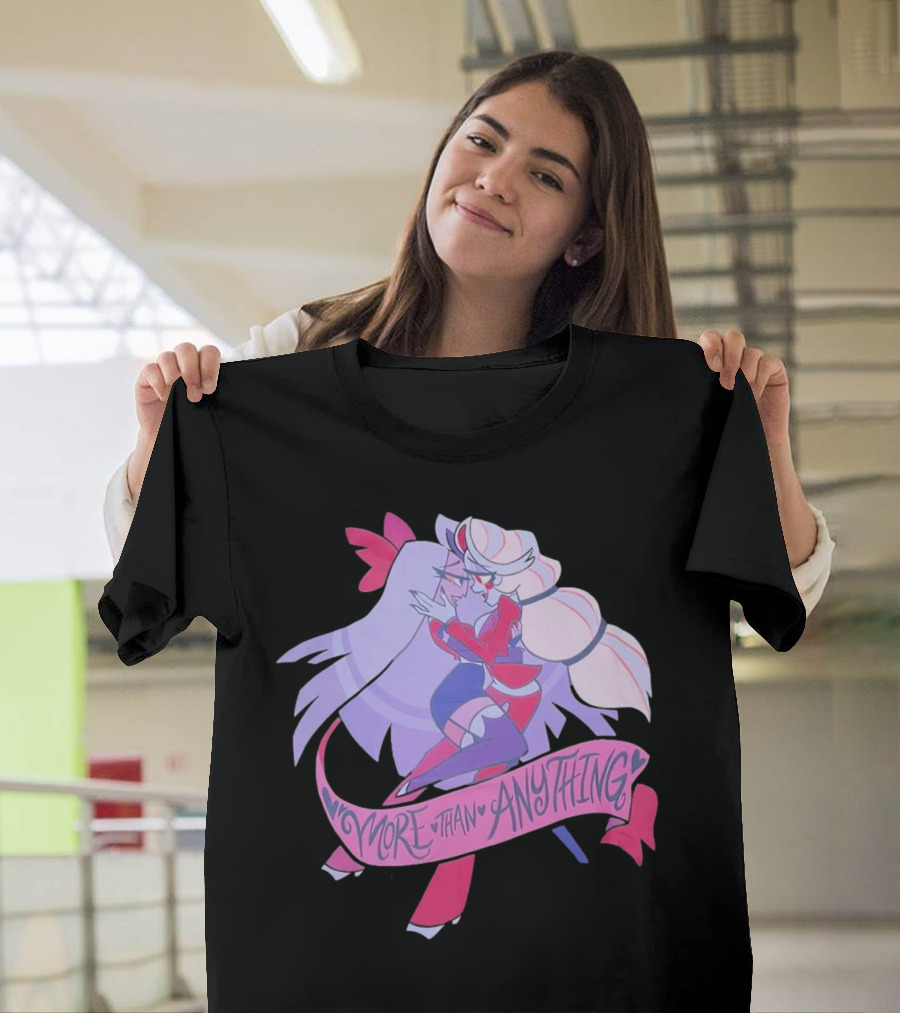 Charlie And Vaggie Hazbin Hotel More Than Anything T-Shirt