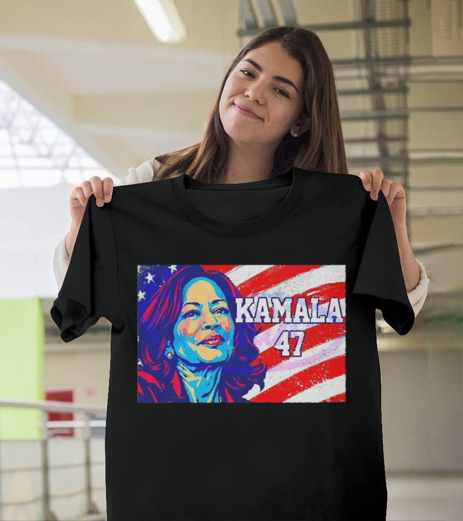 Kamala 47 American Flag T-Shirt