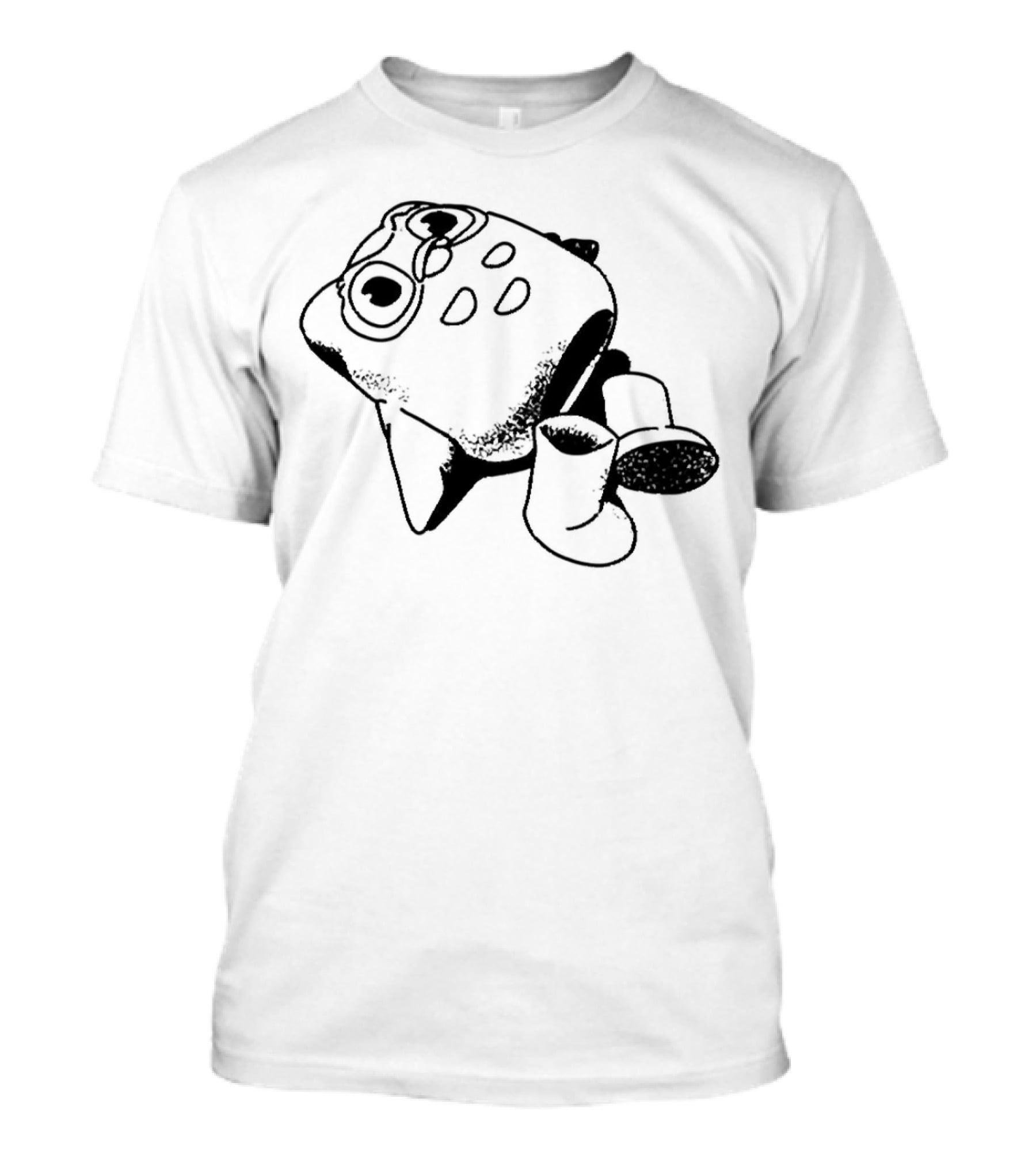 Duolingo Store Disgruntled Duo Owl With Boots T-Shirt