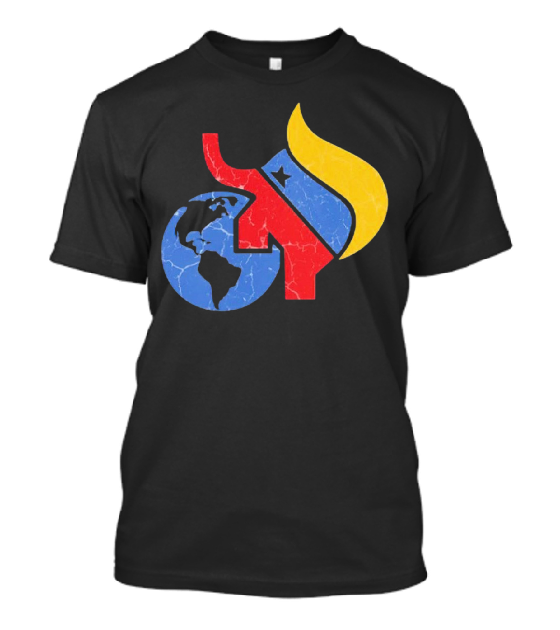 Trump Hump Globe Flame Elephant Star T-Shirt