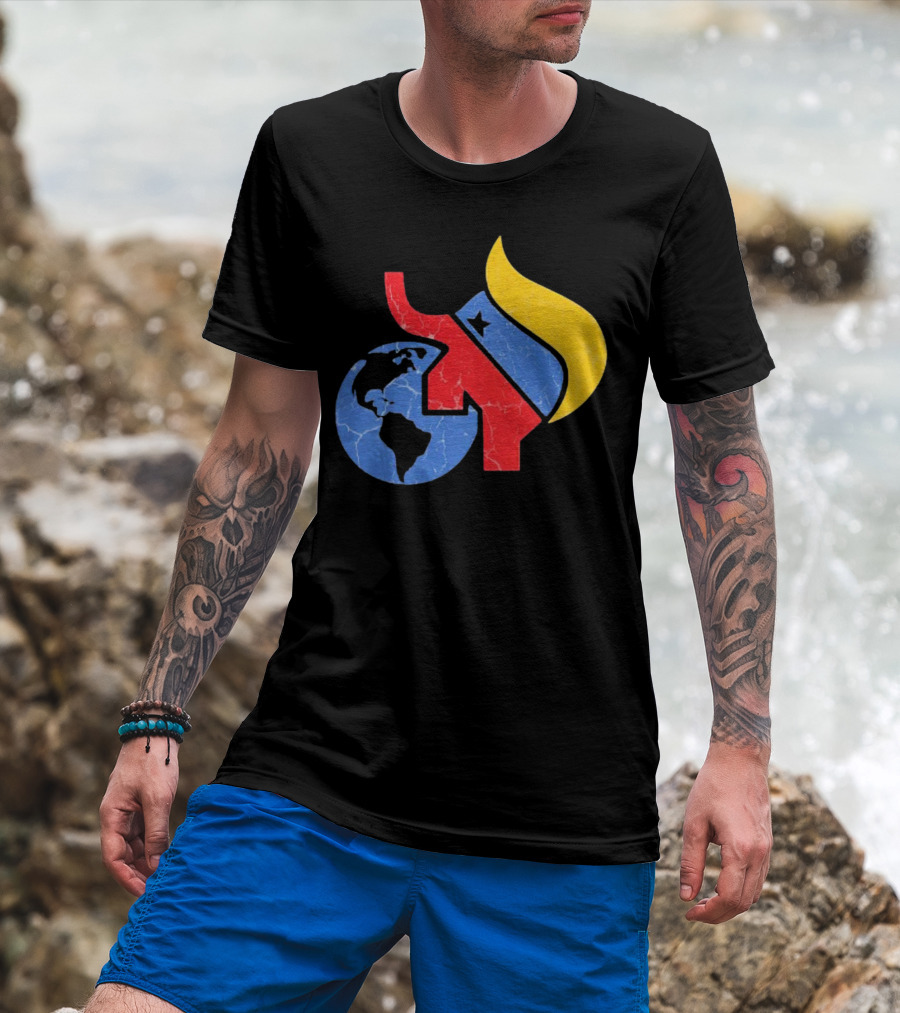 Trump Hump Globe Flame Elephant Star T-Shirt