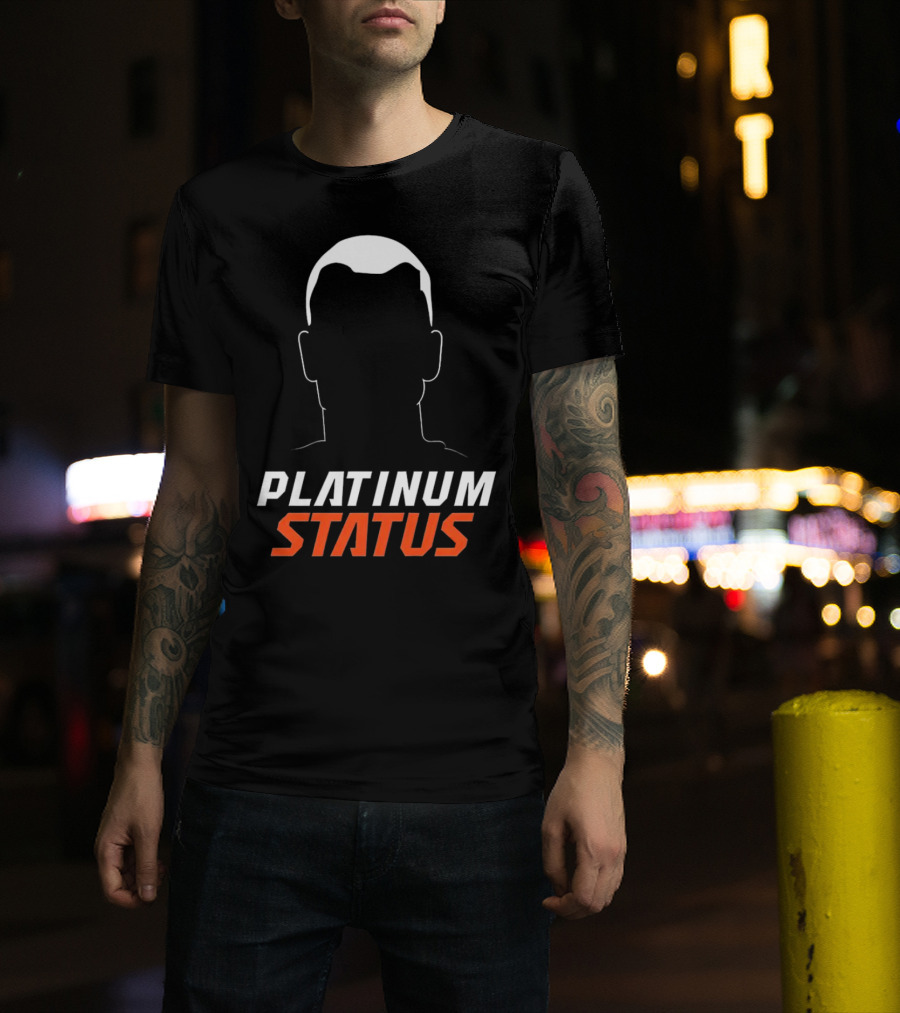 Platinum Status Joe Burrow T-Shirt