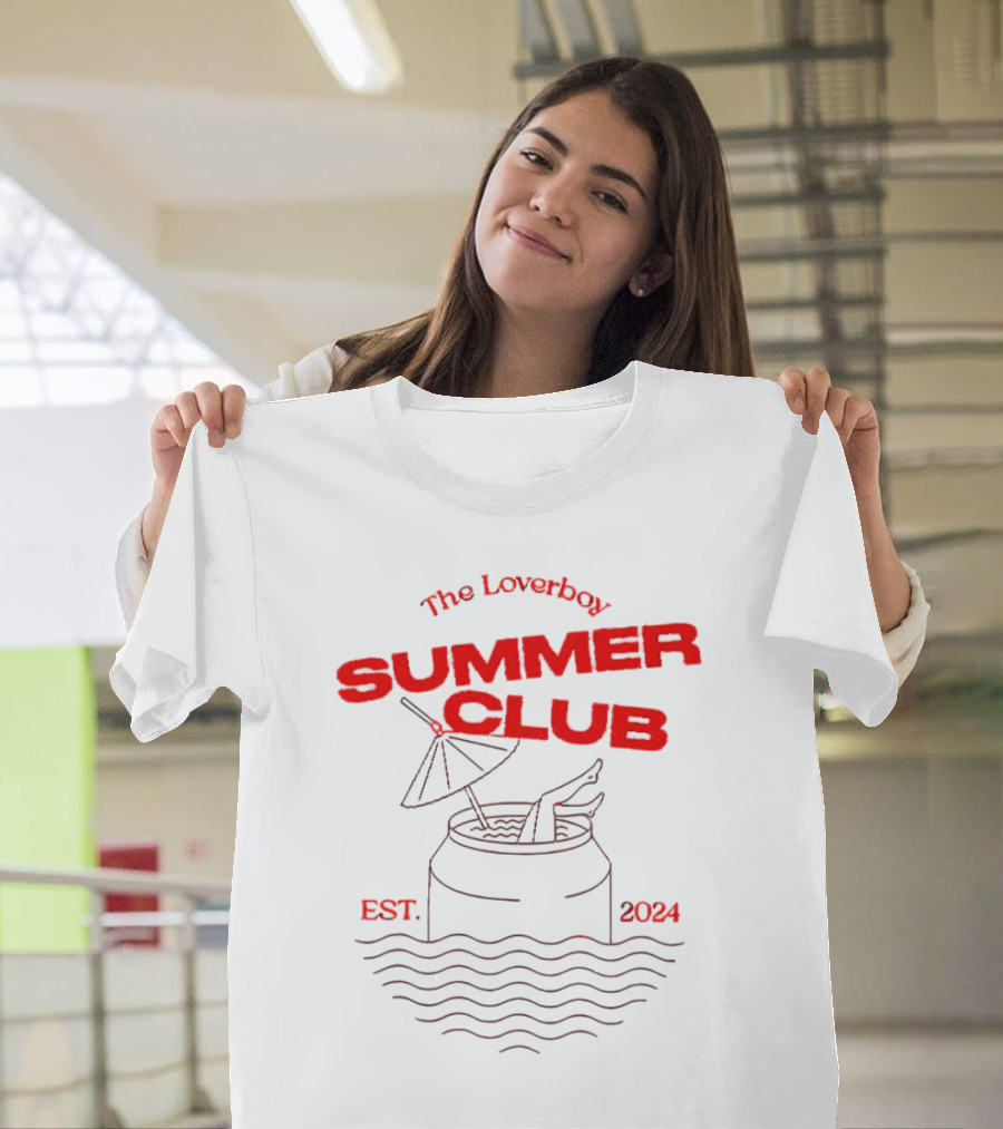 The Loverboy Summer Club Est. 2024 Poolside Vibes T-Shirt