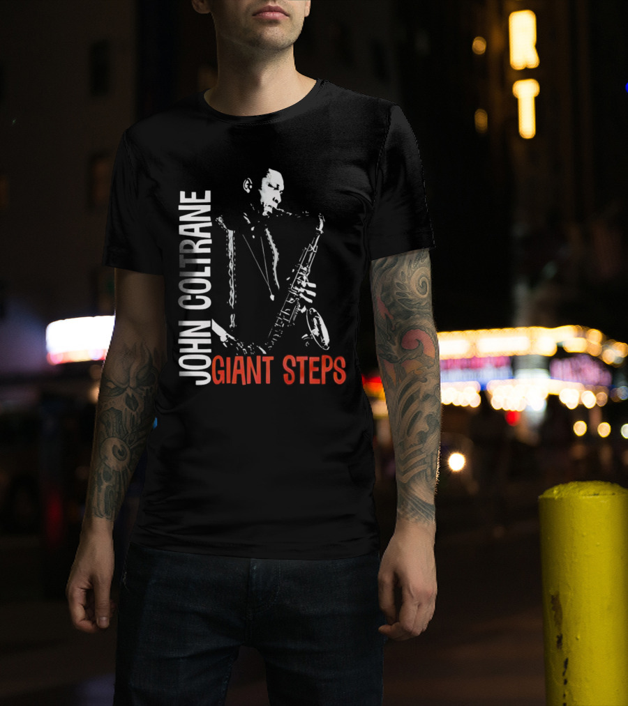 John Coltrane Giant Steps Saxophone Player T-Shirt