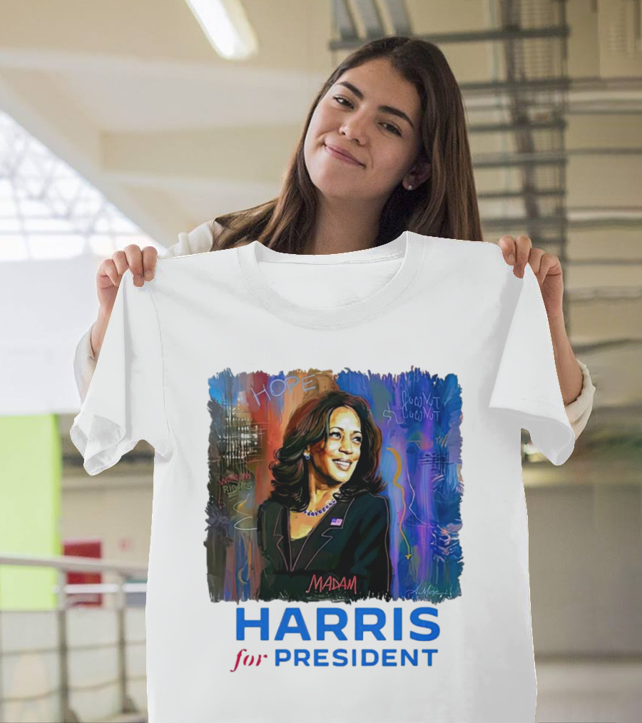 Madam Hope Rights Coconut Harris for President T-Shirt