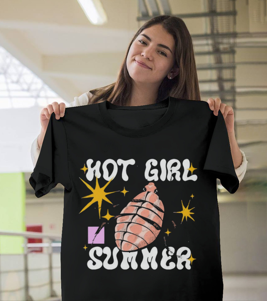 Hot Girl Summer Starburst Shell T-Shirt