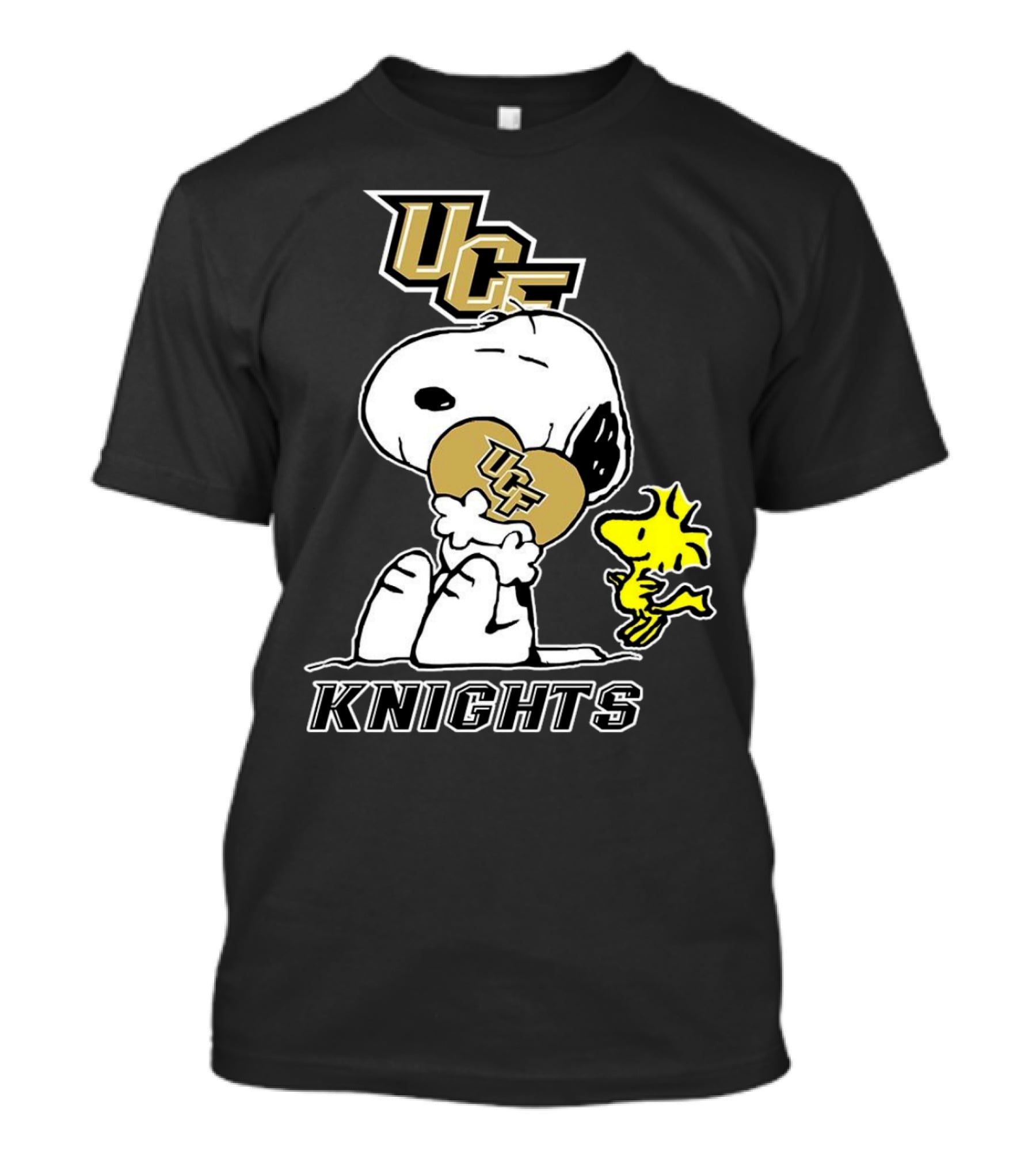 Snoopy And Woodstock UCF Knights Football Team Spirit T-Shirt