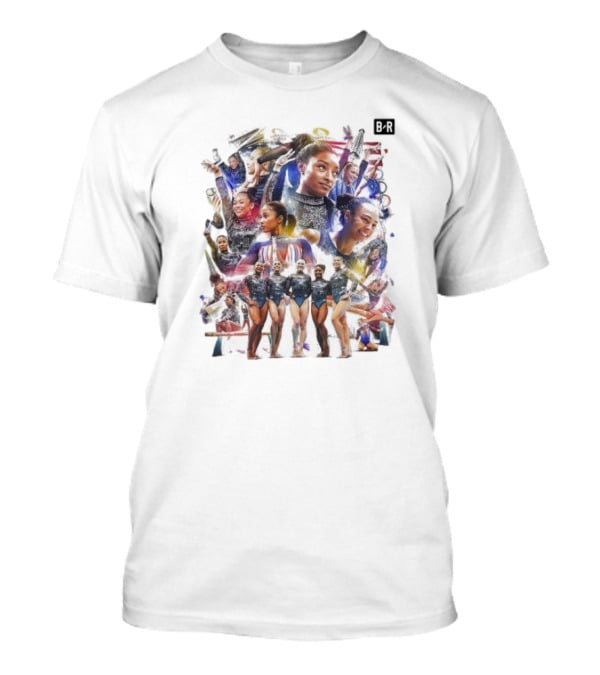 B/R USA Women’s Gymnastics Gold Victory T-Shirt