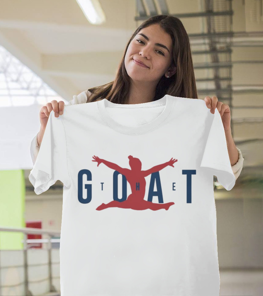Simone Biles Gymnastics The GOAT T-Shirt
