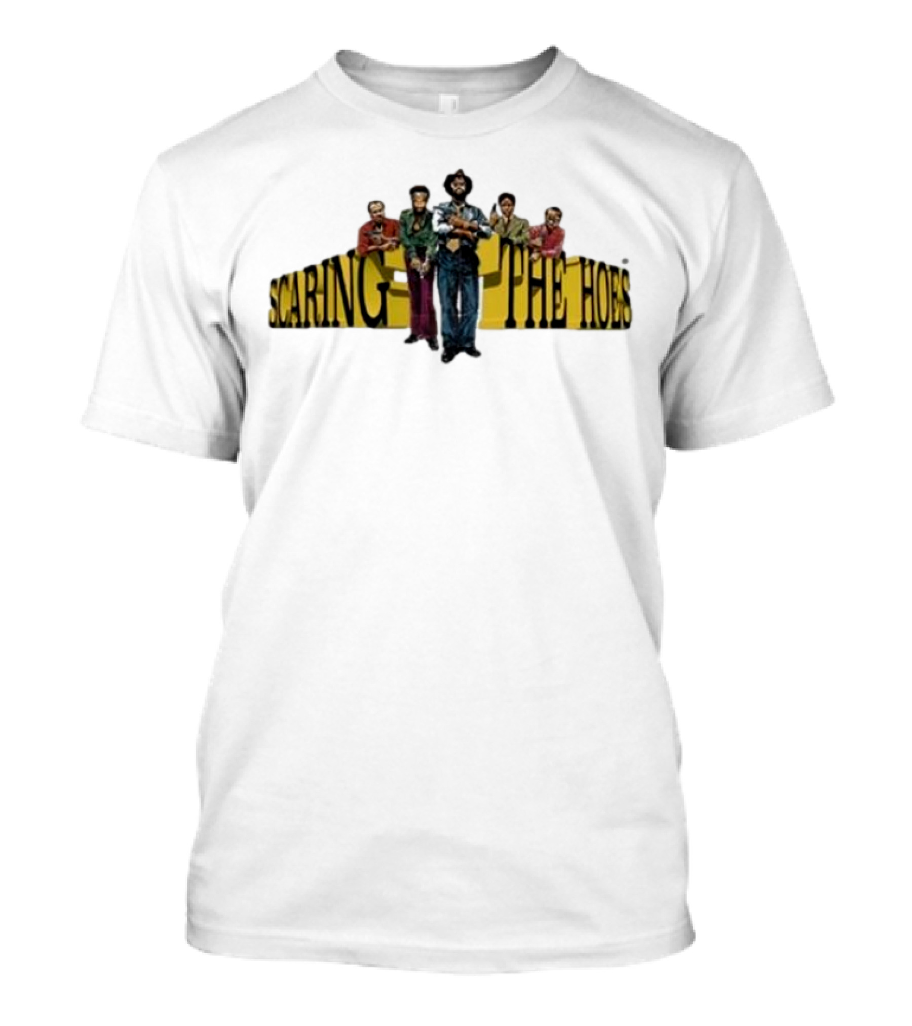 Jpegmafia Starring Scaring The Hoes 2024 Retro Style Group Posing T-Shirt