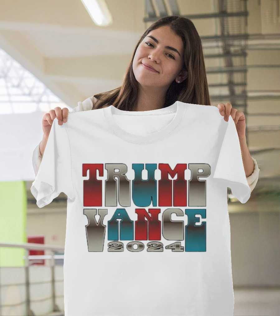 Trump Vance 2024 Red White Blue Fashion Trends T-Shirt