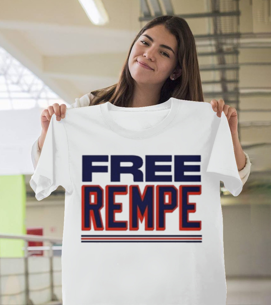 Webleedblue Free Rempe Sports Fan Support T-Shirt