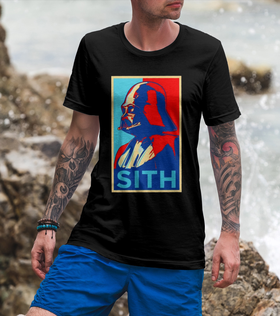 Darth Vader Shepard Fairey Sith Hope T-Shirt