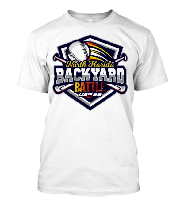 North Florida Backyard Battle Baseball USSSA T-Shirt