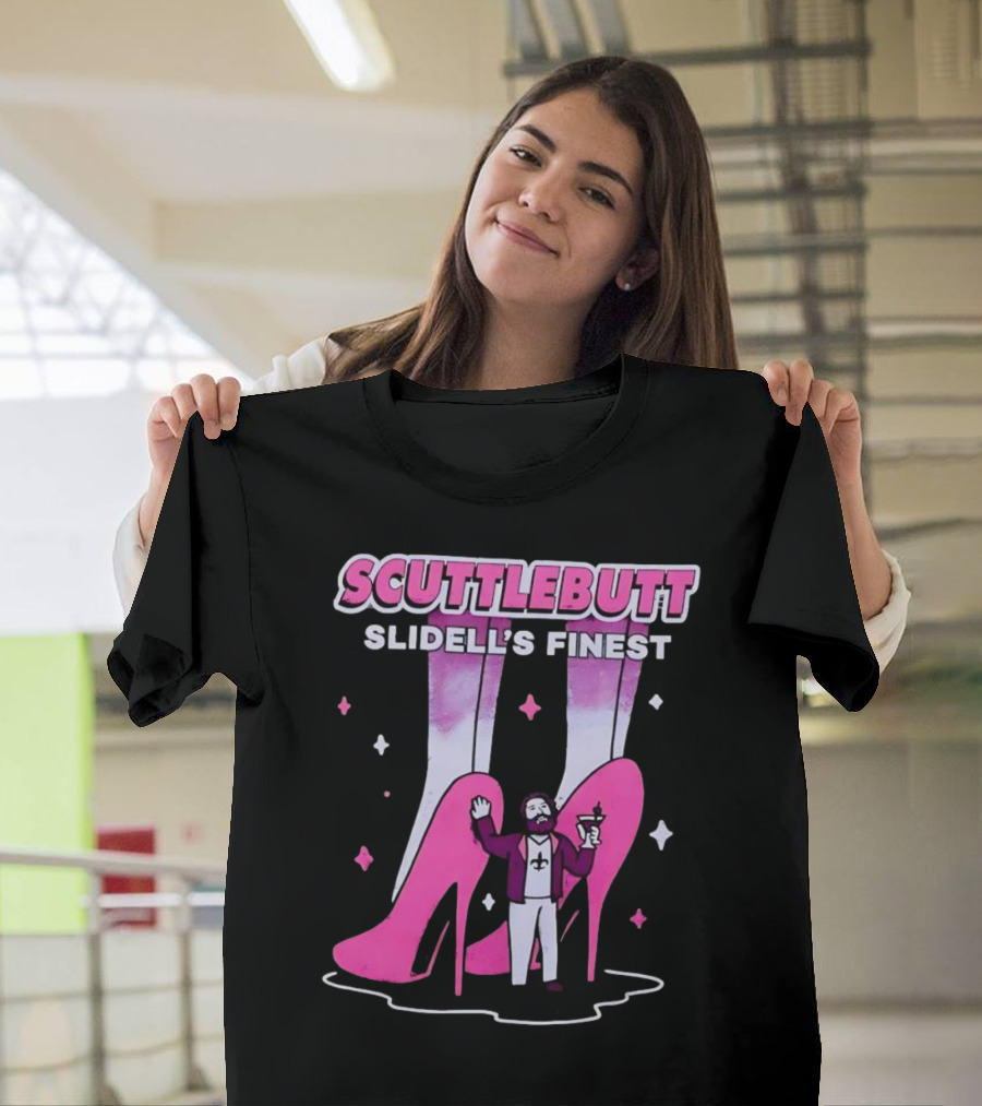 Scuttlebutt Slidell's Finest High Heels and Cocktail Character T-Shirt