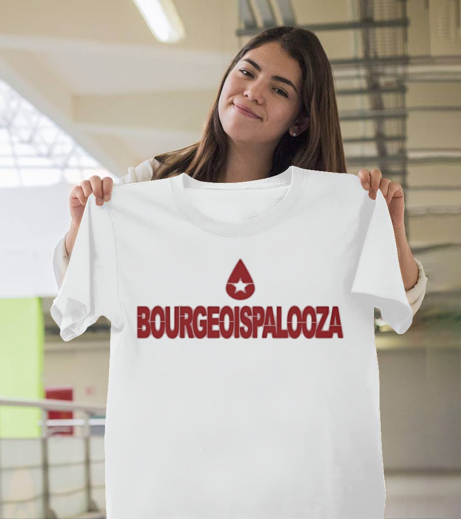Bourgeoispalooza Red Star Droplet T-Shirt