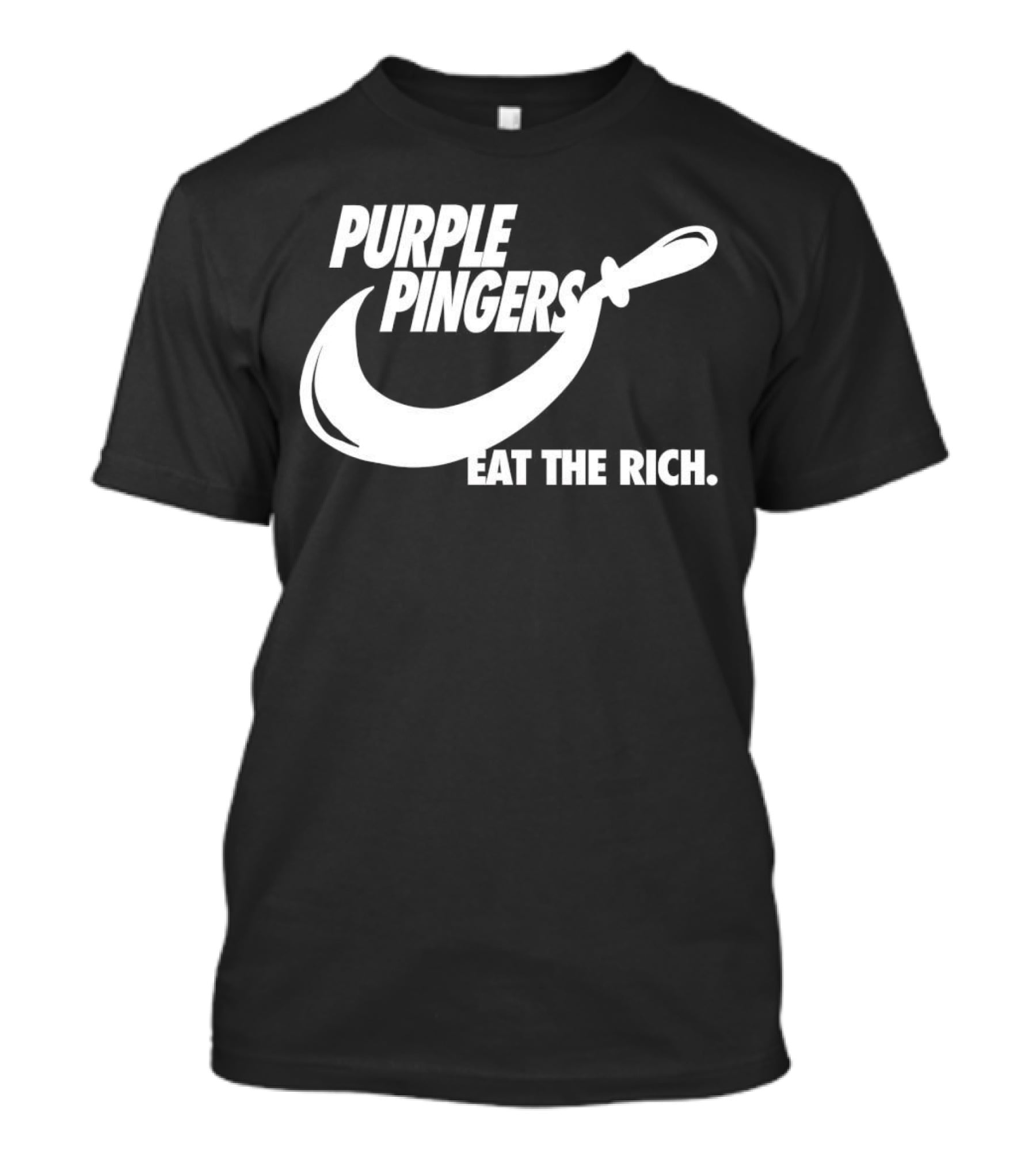 Purple Pingers Eat The Rich T-Shirt