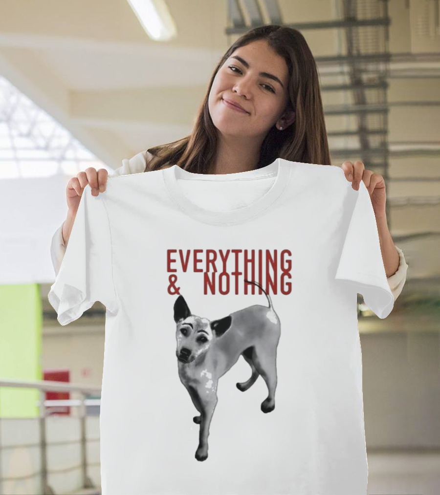 David Sylvian Everything and Nothing Dog Image Everything and Nothing T-Shirt
