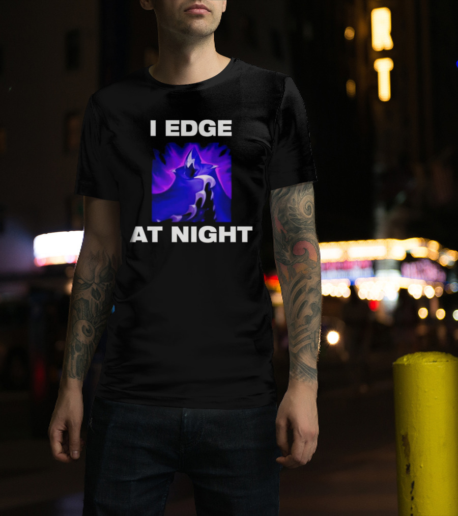 I EDGE At Night League Of Legends Game Visual Reference T-Shirt