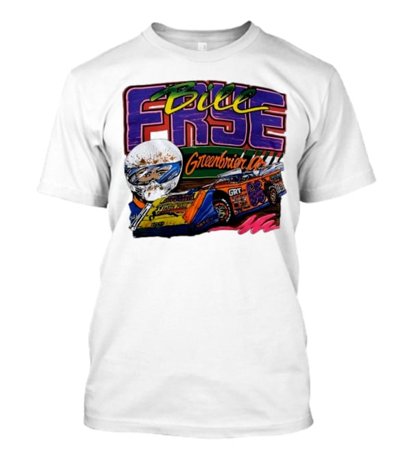 Bill Frye Greenbrier No.66 Dirt Late Model Car GRT Racing T-Shirt