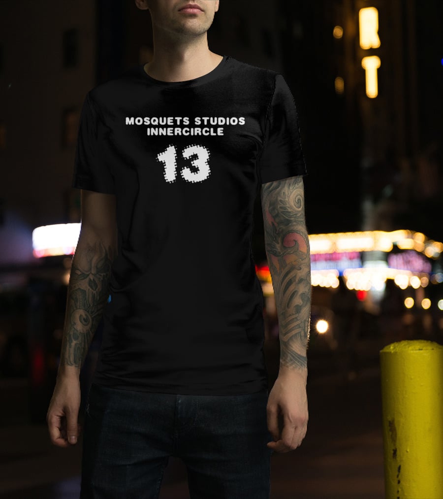 Mosquets Studios Innercircle 13 Bold Number 13 T-Shirt