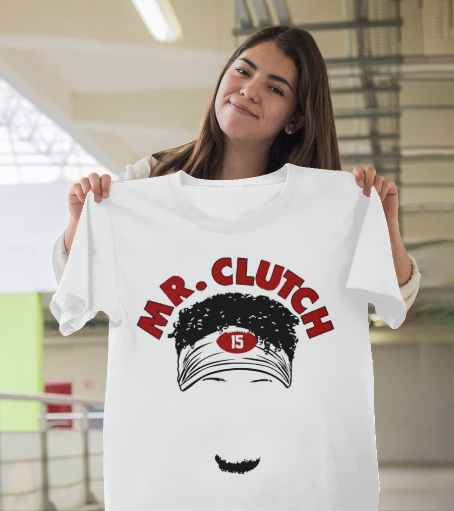 M.R. Clutch 15 Kansas City Chiefs Patrick Mahomes T-Shirt